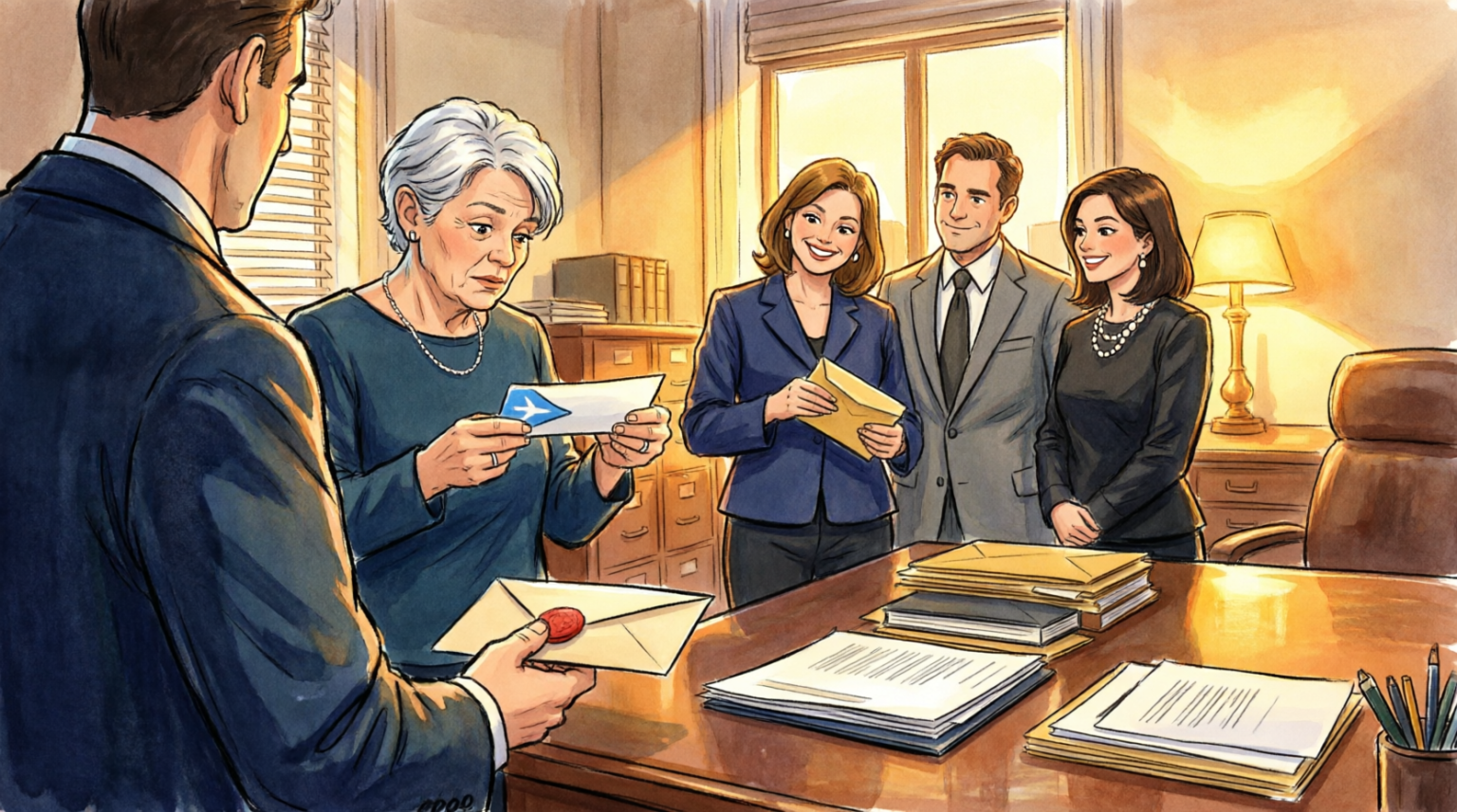 They Handed Her a Plane Ticket at the Will Reading—Then the Real Inheritance Emerged
