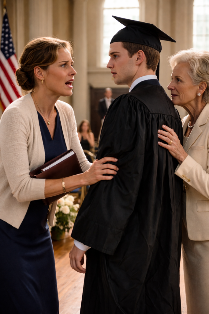At Graduation, My Son Chose His Mother-In-Law to Walk Beside Him, and I Stayed Quiet Until the Dean Spoke