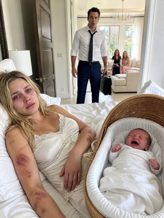 I came home from a business trip to find my wife and newborn son exhausted and barely responsive while my mother called her “LAZY.” But when a hospital doctor noticed unusual marks on my wife’s wrists, everything changed. Then my mother coldly said, “If caring for a baby is so hard for her, maybe she never should’ve become a mother.”