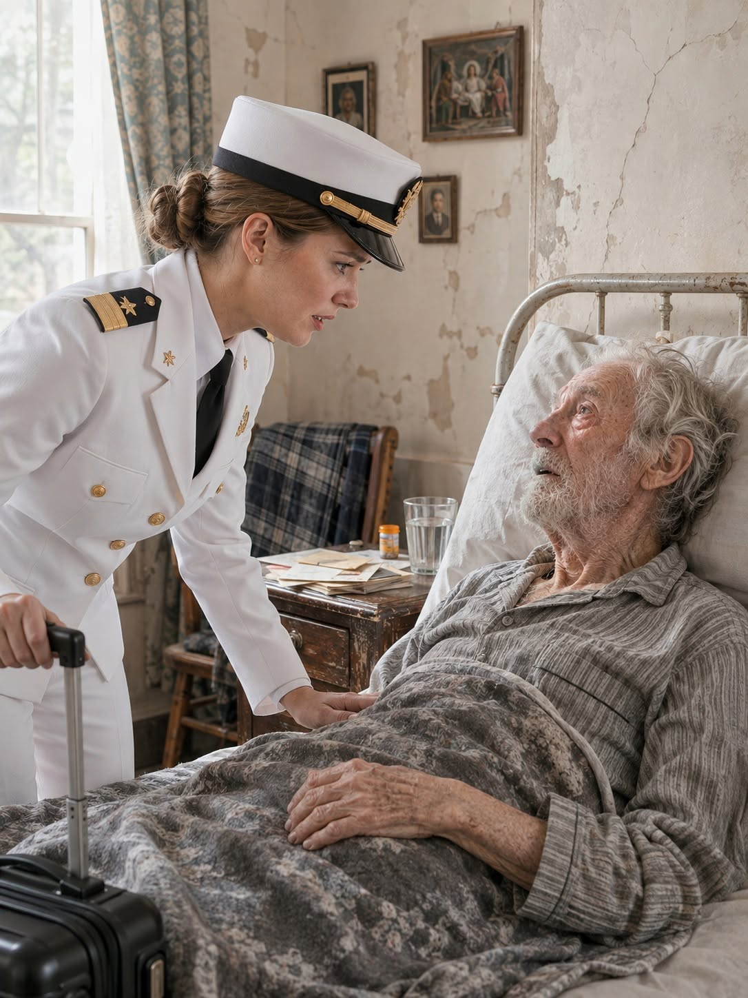 I found my sick stepfather shivering under a blanket, and on the table my mother had written, “It sucks, fix it before we get back.” I checked the family account and discovered expenses for cruises, casinos, and shopping while he barely had enough medicine.