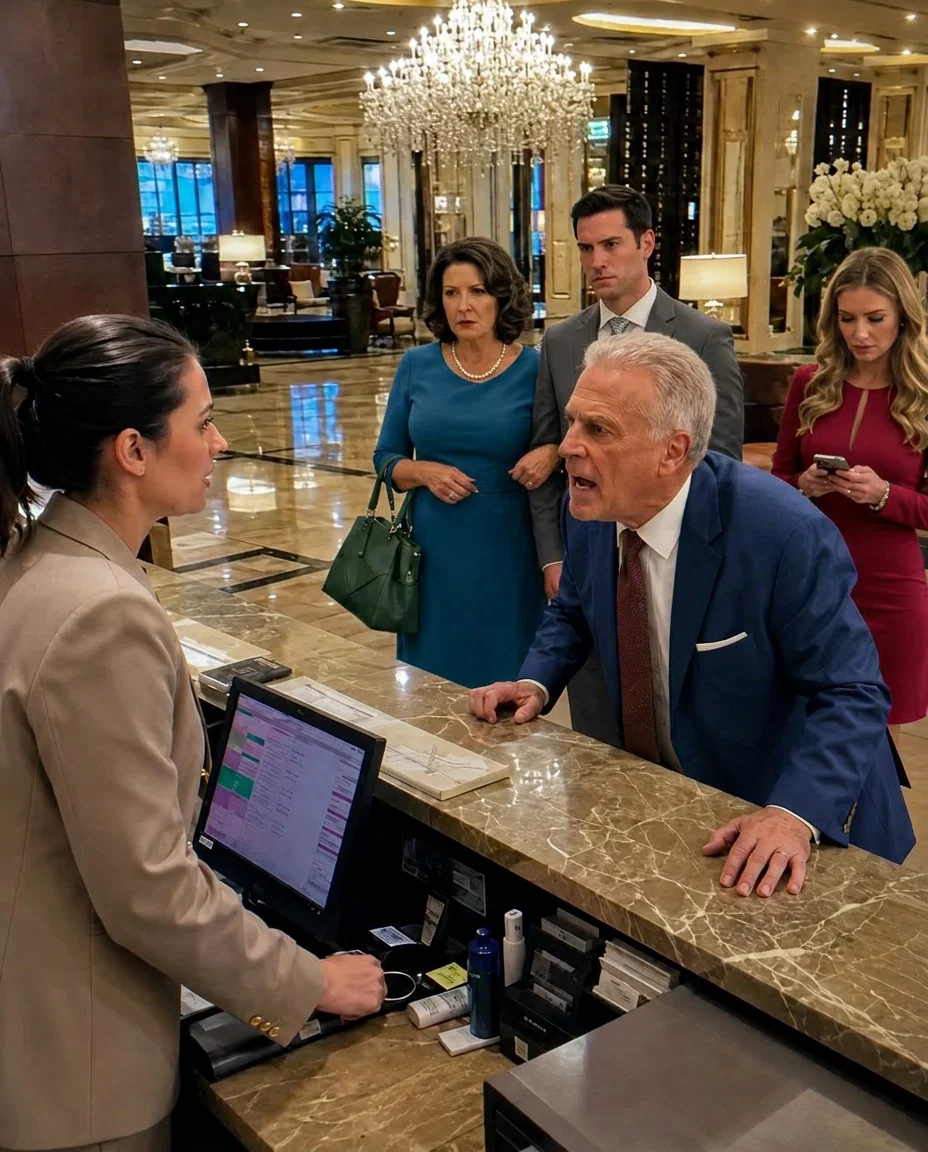 My family ignored me for 7 years — then showed up at my hotel uninvited. Dad leaned across the table: “Give us $60k… or I call your landlord tonight.”