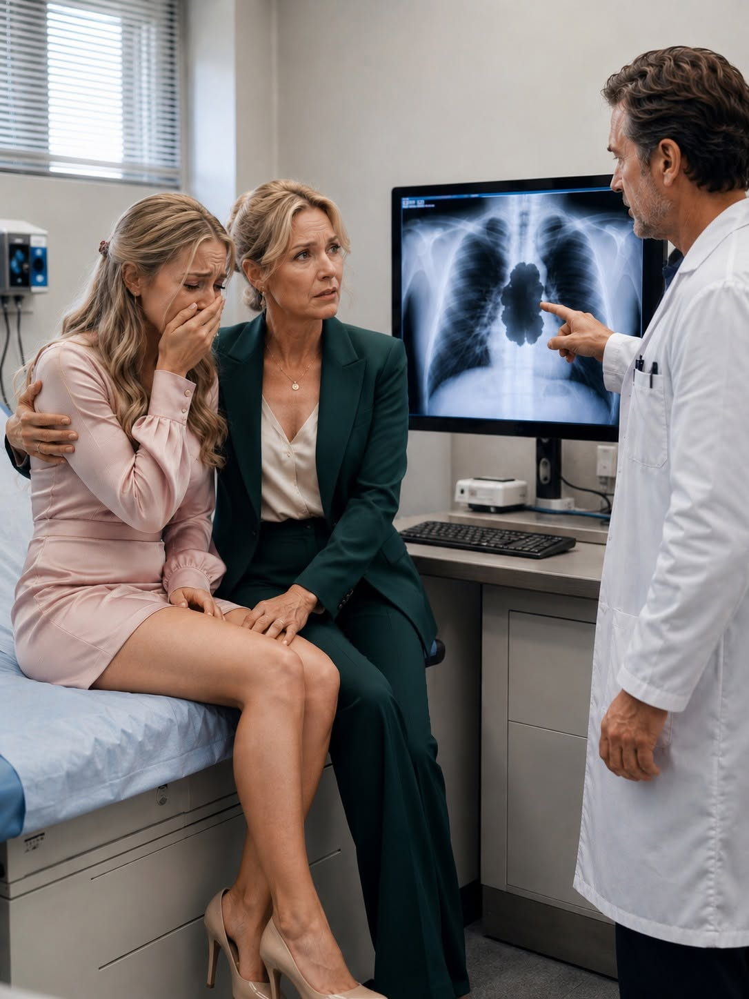 I took my daughter to the hospital without telling my husband, only for the doctor to reveal that he had already been there five weeks earlier. While my daughter cried and hid a small thermal bag, I discovered a message from him: “Mom doesn’t need to know. And don’t come back.”