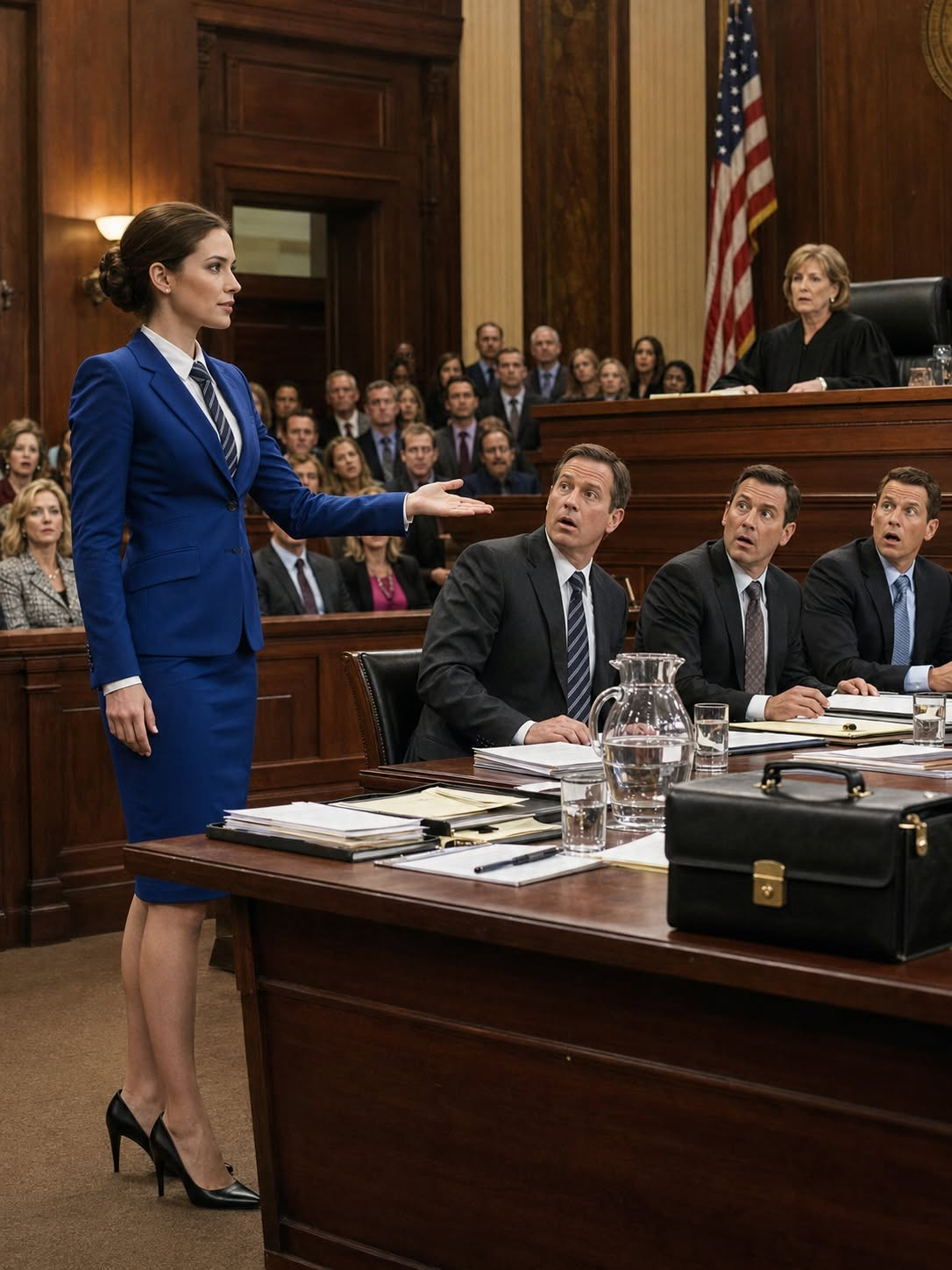 My Husband Brought Three Lawyers to Our Divorce Hearing—Then I Opened the Red Folder He Never Knew Existed